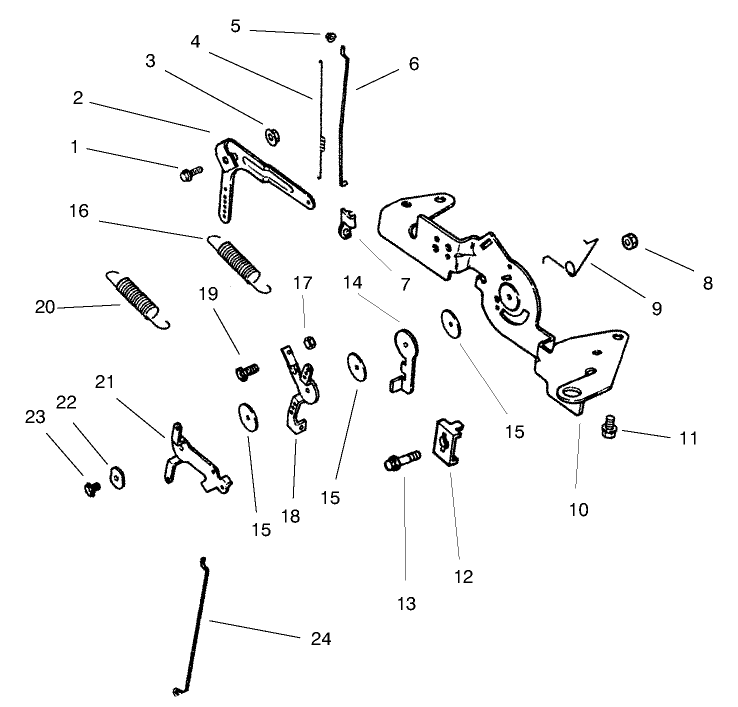 Group 9 Engine Controls Assembly