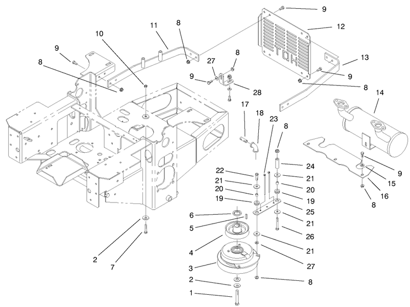 Engine And Clutch Assembly