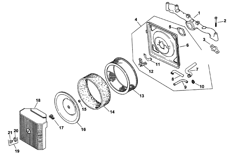 Group 10 Air Intake Assembly