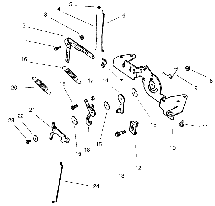 Group 9 Engine Controls Assembly