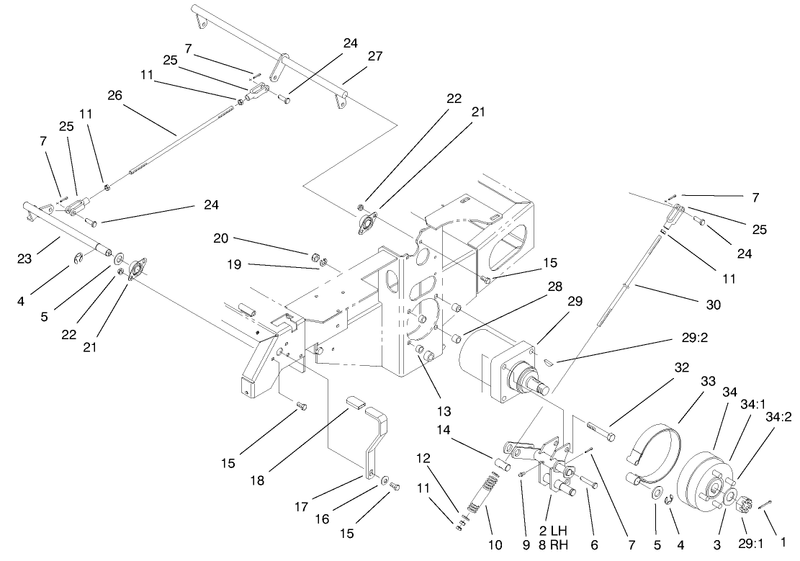 Parking Brake System Assembly
