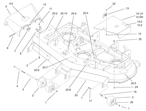 52in Deck Assembly