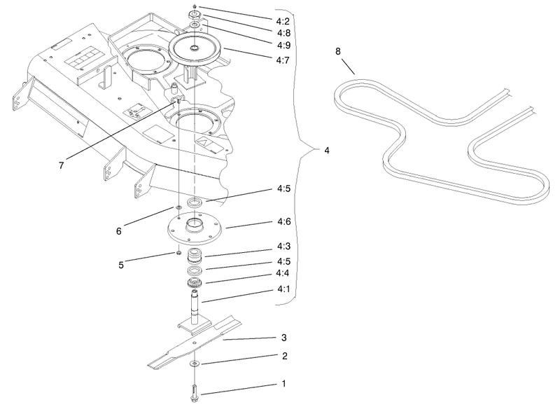 Belt And Spindle Assembly