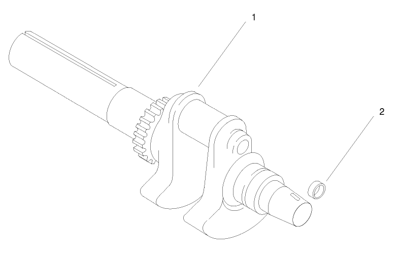 Group 1 Crankshaft Assembly