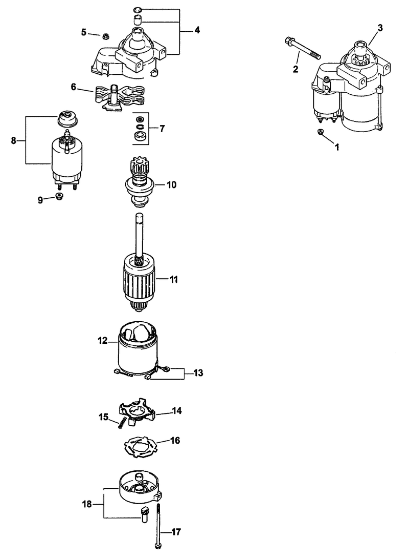 Group 7 Starting System Assembly