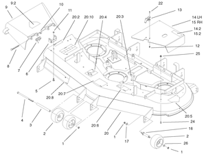 52in Deck Assembly
