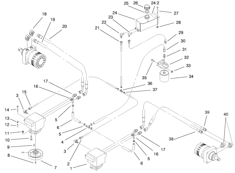 Hydraulic System Assembly