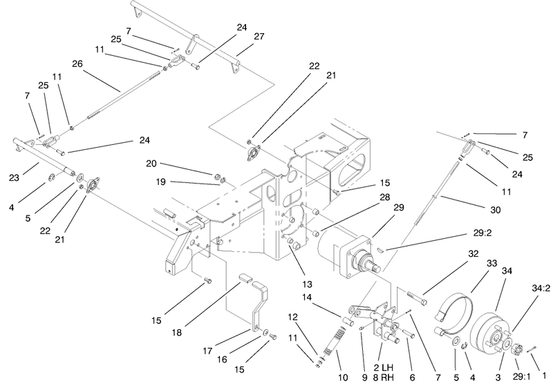 Parking Brake System Assembly