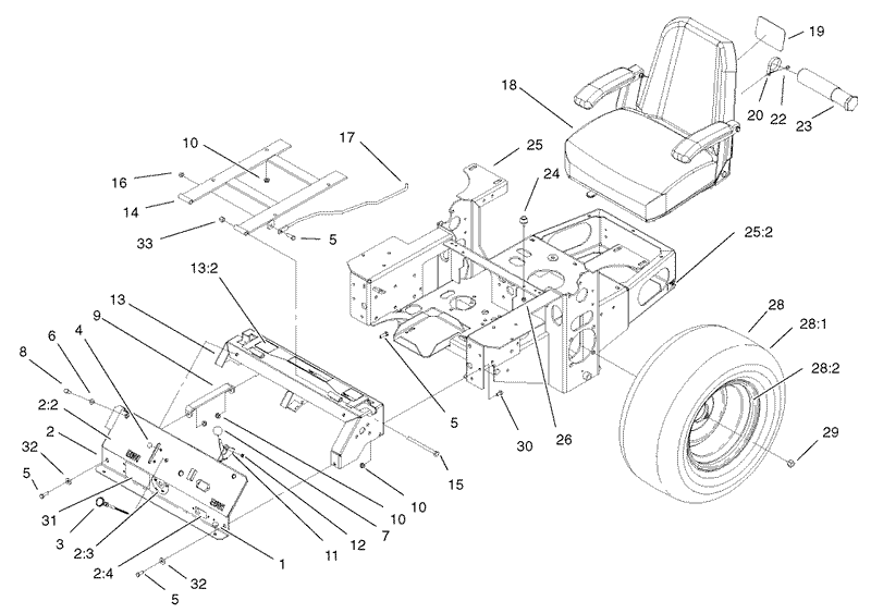 Main Frame Assembly