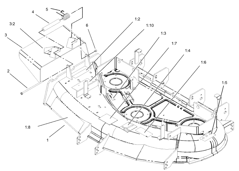 Deck Assembly No 106 5883