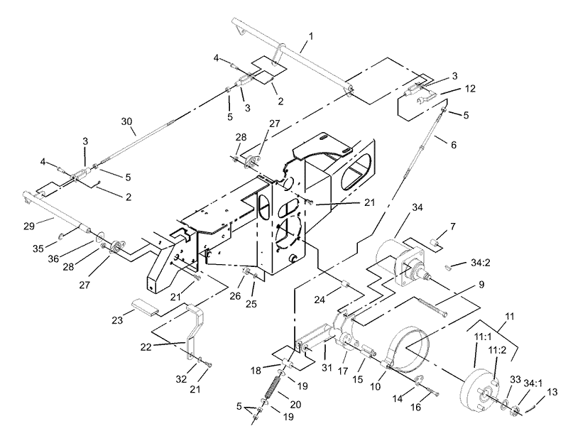 Parking Brake System Assembly