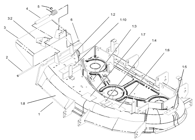 Deck Assembly No 106 5884
