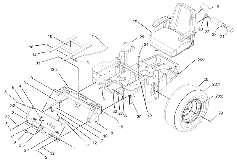 Main Frame Assembly