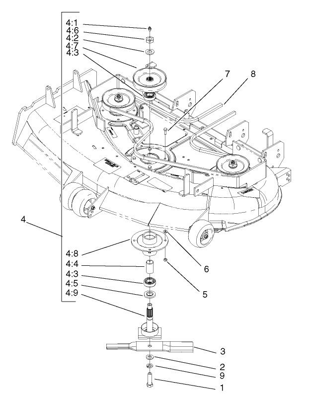 Deck Spindle Assembly