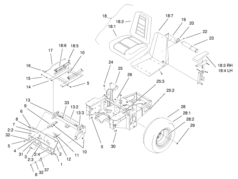 Main Frame Assembly