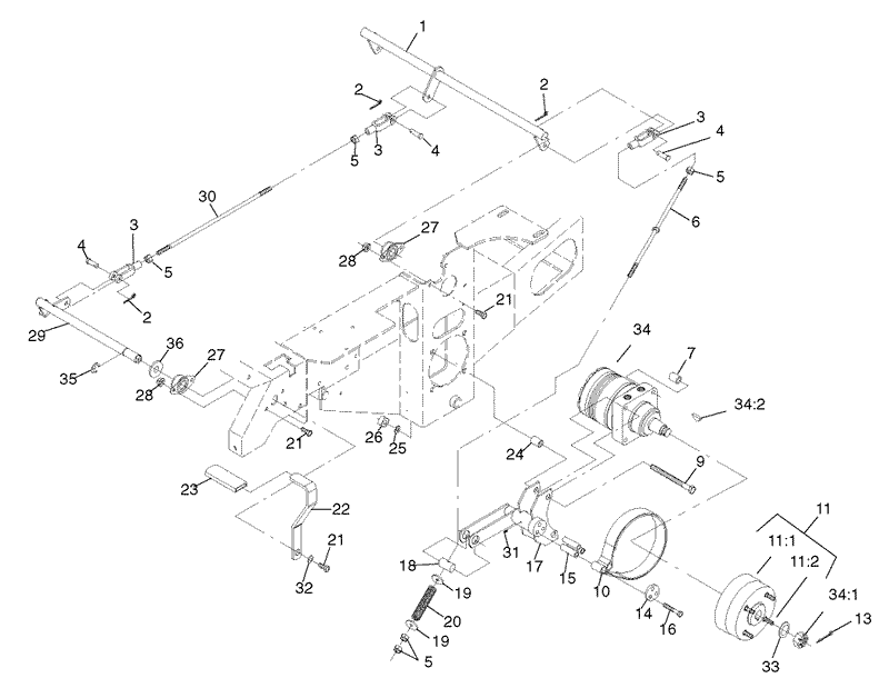 Parking Brake System Assembly