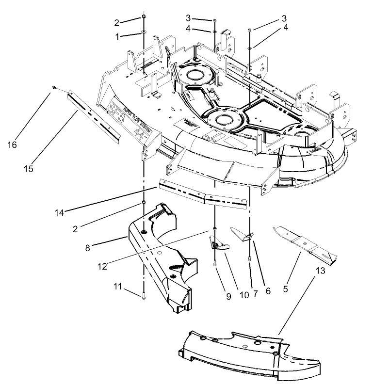 Deck Recycler Assembly