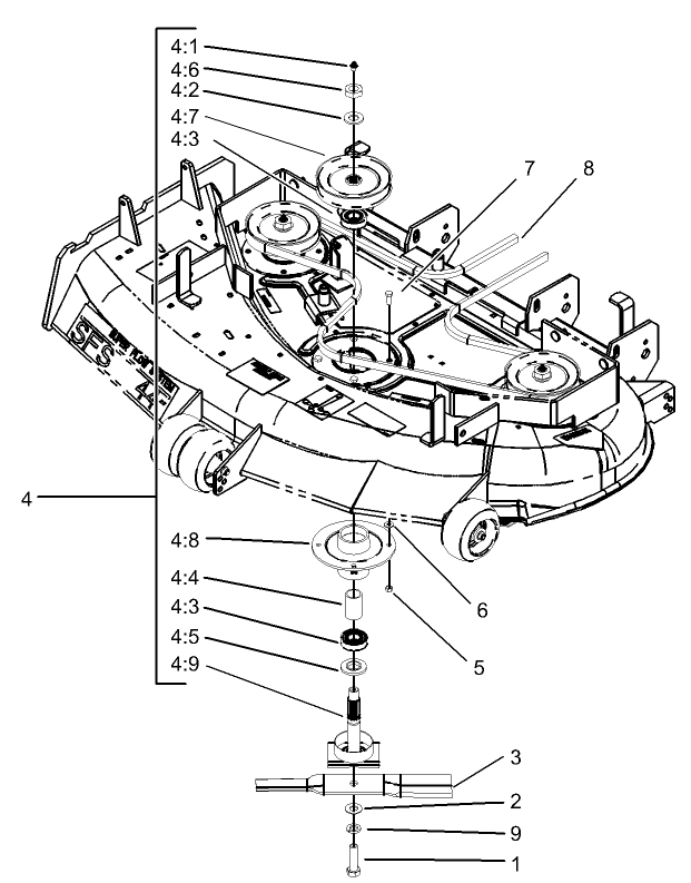 Deck Spindle Assembly