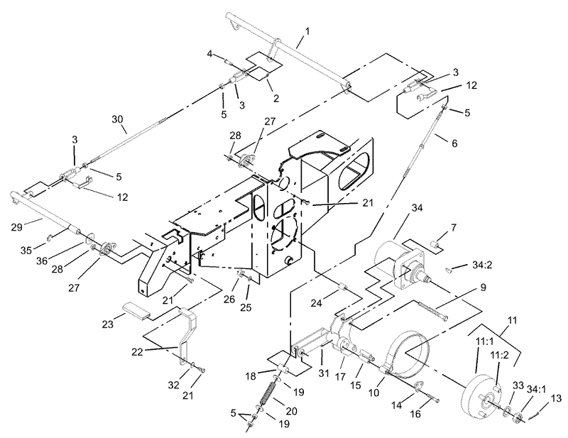 Parking Brake System Assembly