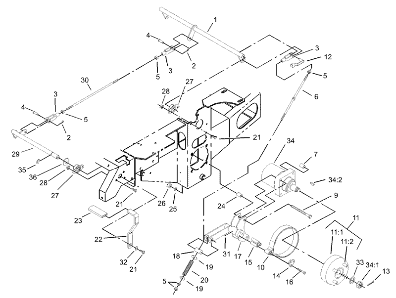 Parking Brake System Assembly