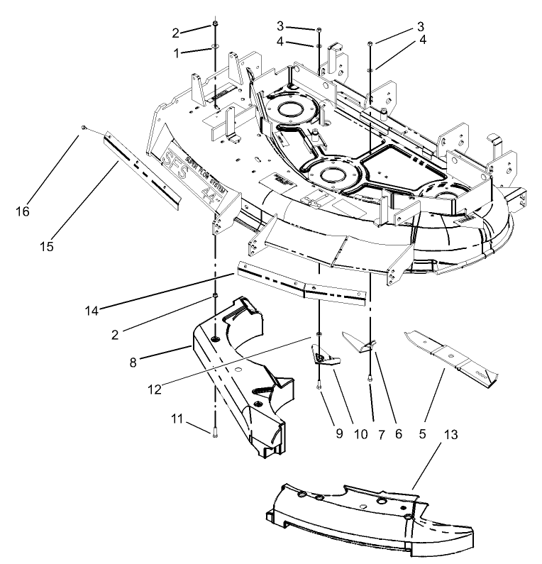 Deck Recycler Assembly