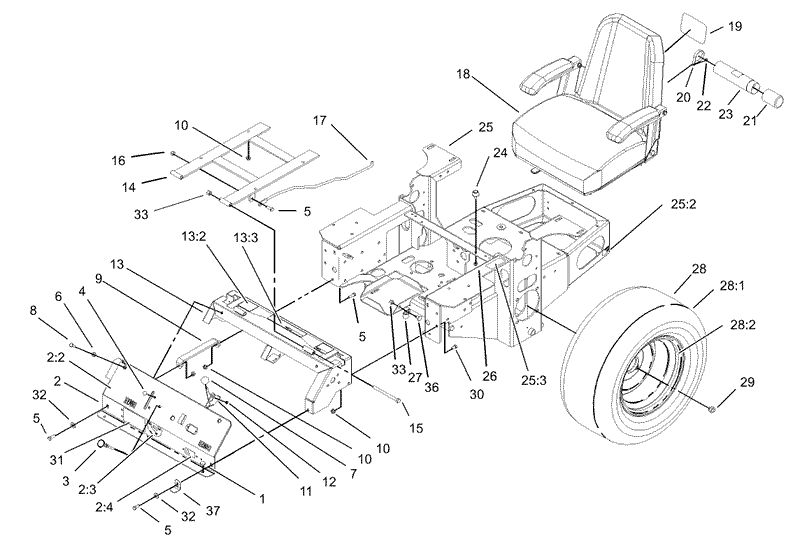 Main Frame Assembly