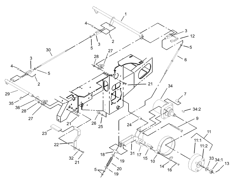 Parking Brake System Assembly