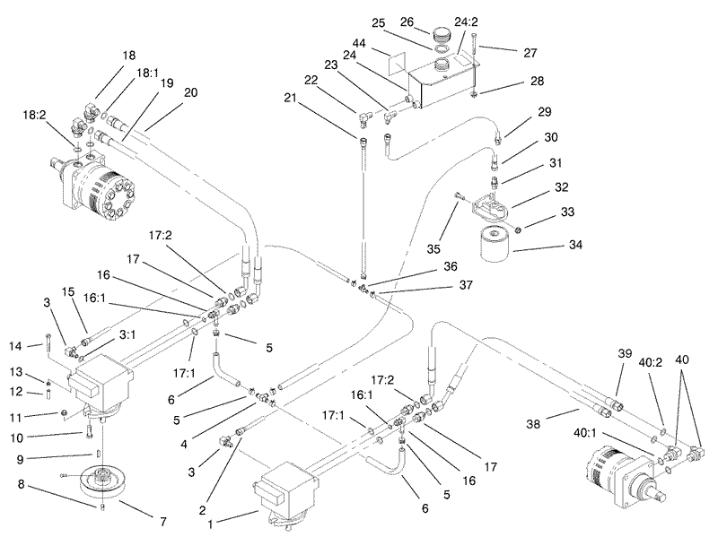 HYDRAULIC SYSTEM ASSEMBLY
