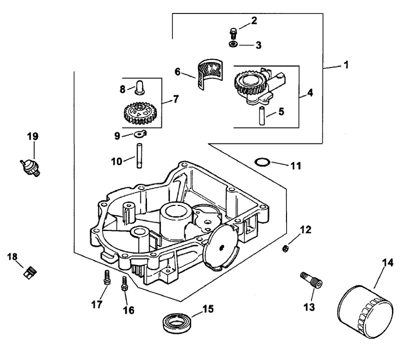 OIL PANLUBRICATION ASSEMBLY