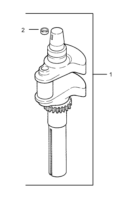 Crankshaft Assembly Kohler CV20S PRO 65593