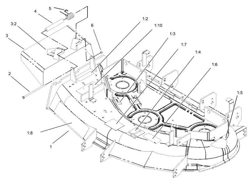 Deck Assembly No 106 5884