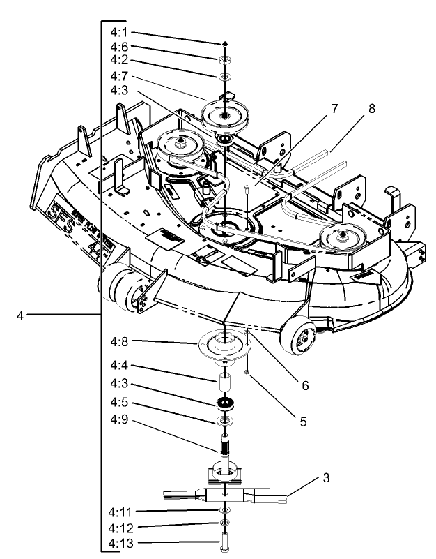 Deck Spindle Assembly