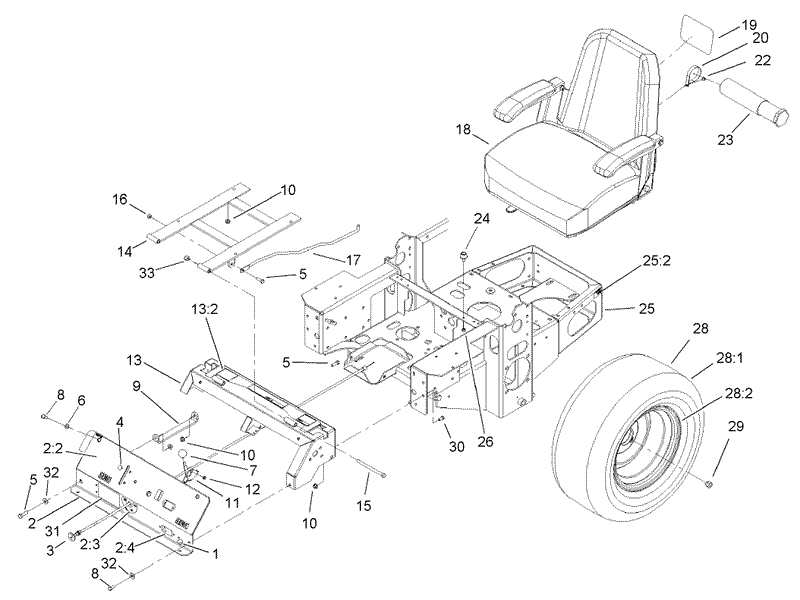 Main Frame Assembly