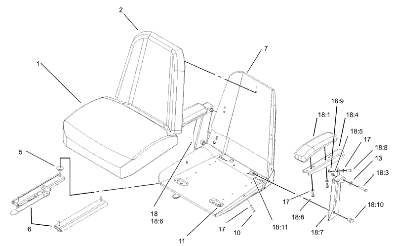 Seat Assembly No 1 633705