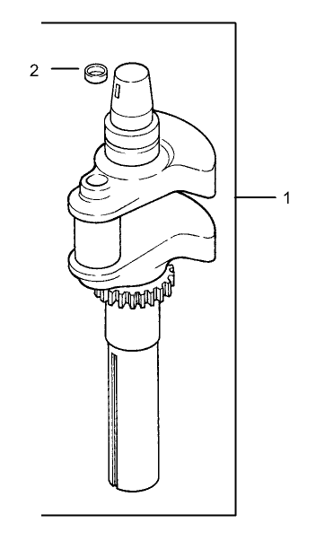 Crankshaft Assembly Kohler CV20S PRO 65593