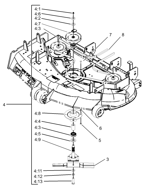Deck Spindle Assembly