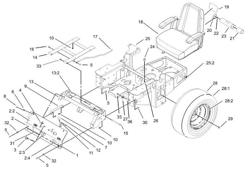 Main Frame Assembly