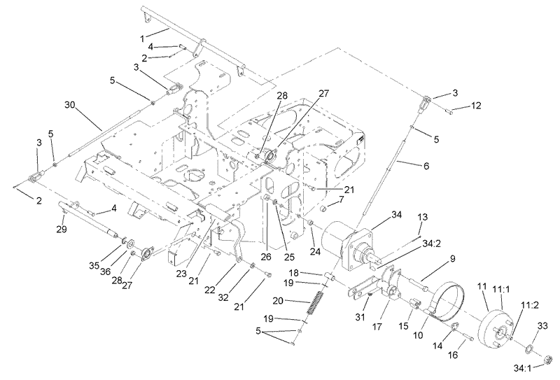 Parking Brake System Assembly