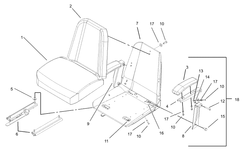 Seat Assembly No 1 633705