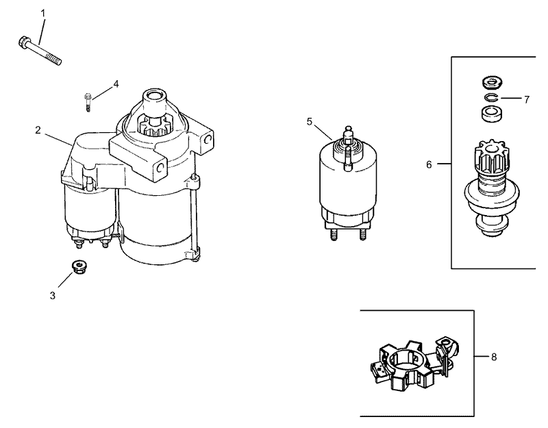 Starter Assembly Kohler CV20S PRO 65593