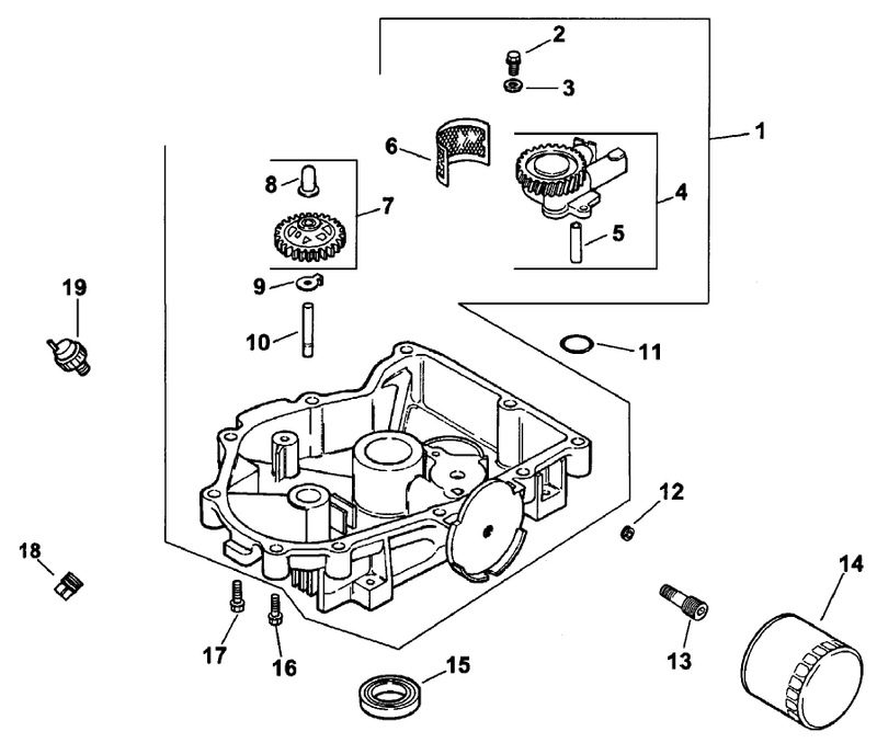 Oil Panlubrication Assembly
