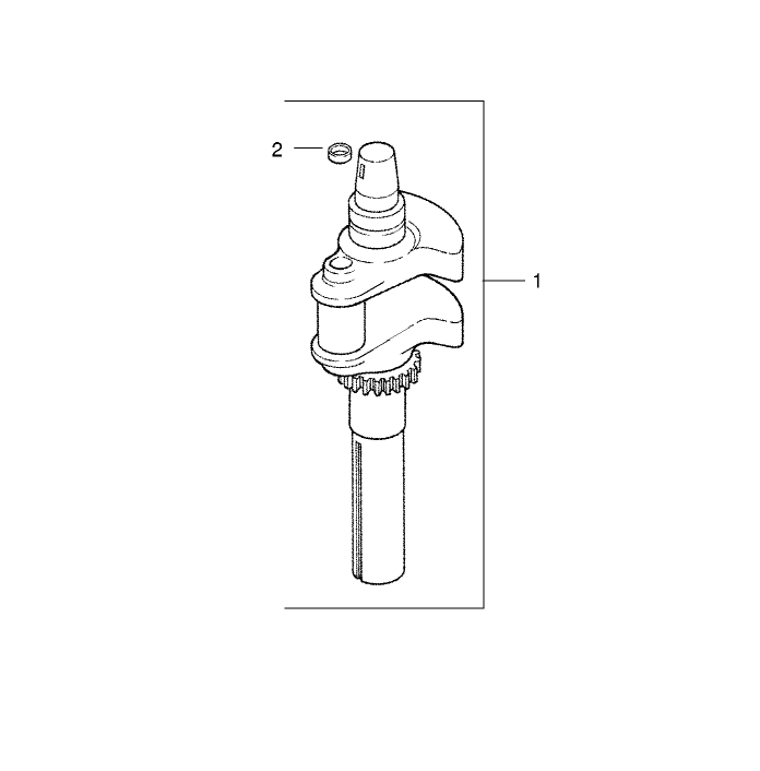 Group 1 Crankshaft Assembly Kohler CV20S PS65585