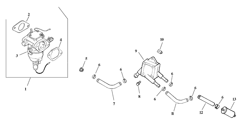 Group 8 Fuel System Assembly Kohler CV20S PS65585