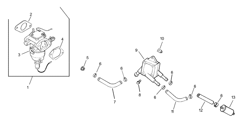 Fuel System Assembly Kohler CV20S PRO 65593