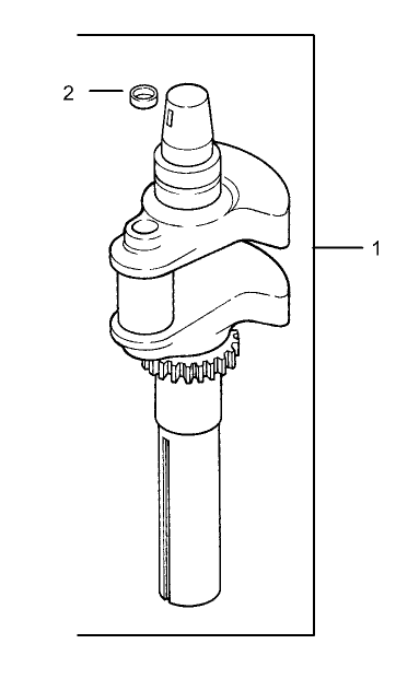 Crankshaft Assembly Kohler CV20S PRO 65593