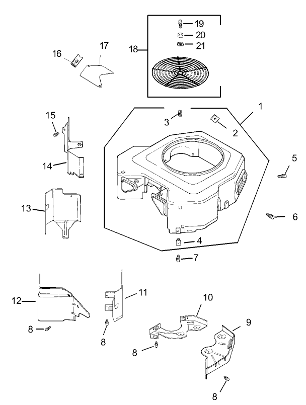 Blower Assembly Kohler CV20S PRO 65593