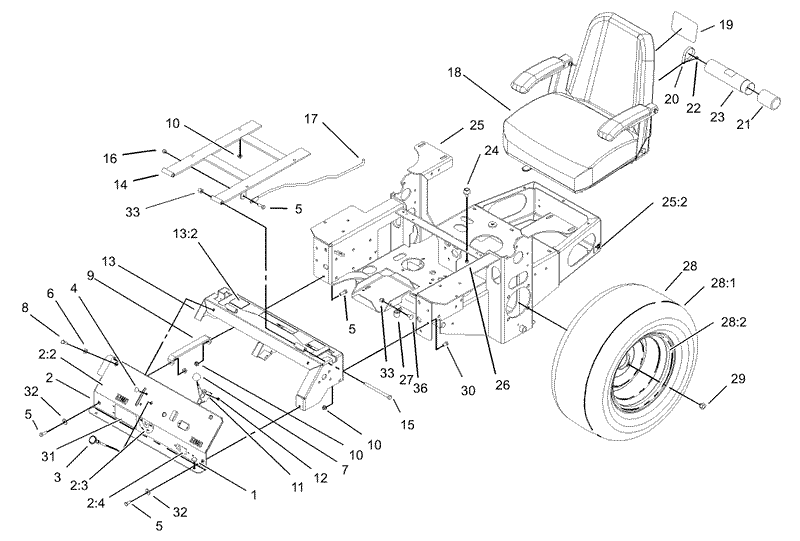 Main Frame Assembly