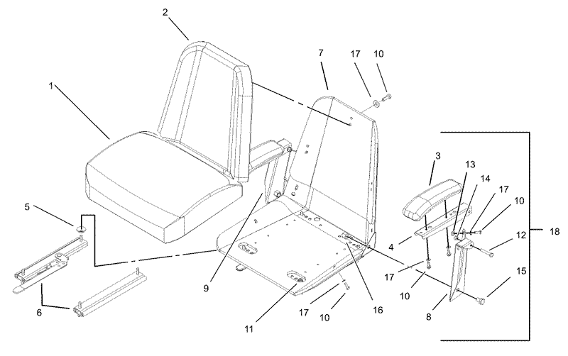 Seat Assembly No 1 633705