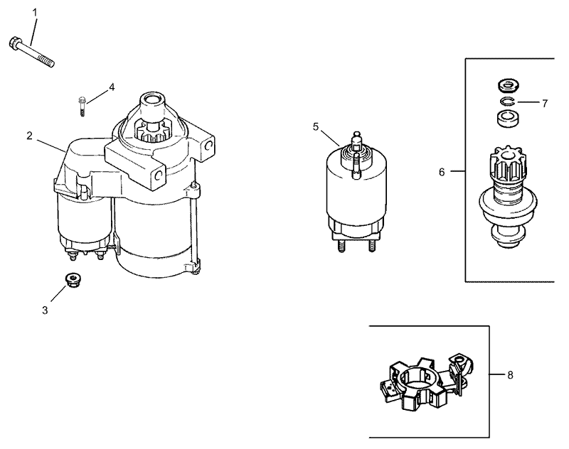 Starter Assembly Kohler CV20S PRO 65593