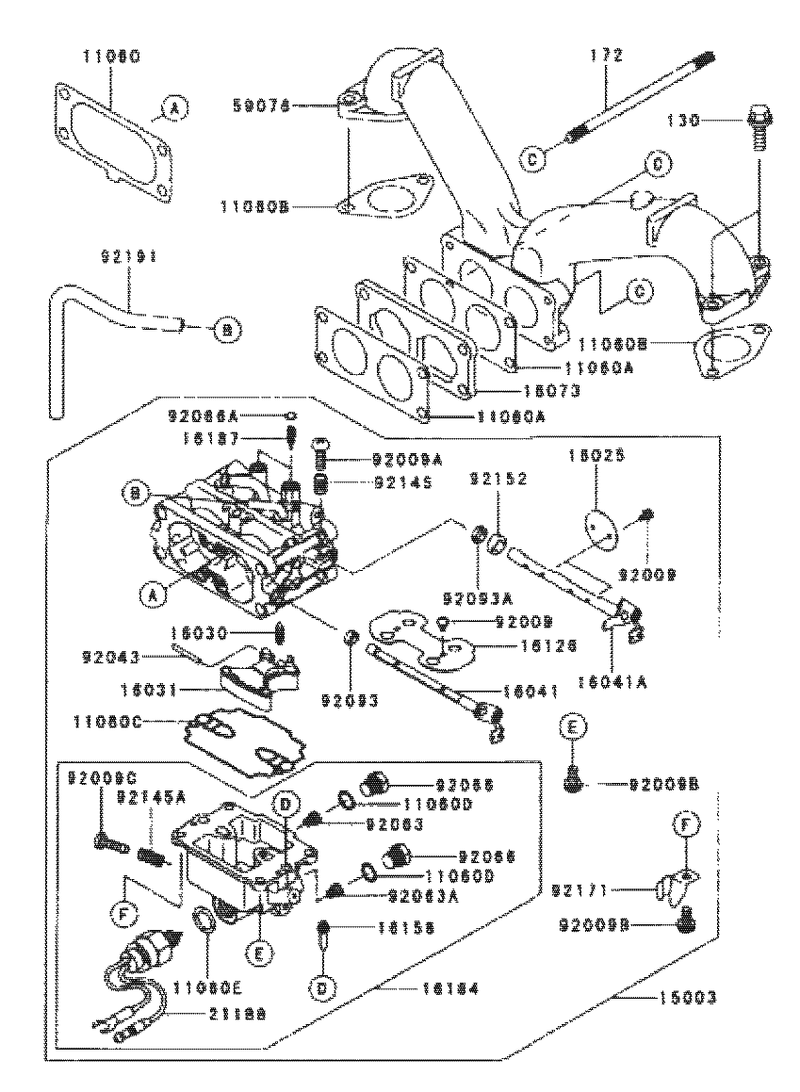 Carburetor Assembly Kawasaki Fh601v S07